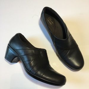 Clark’s Collection Leather Slip On Sz 9.5